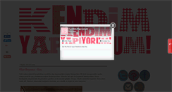 Desktop Screenshot of kendimyapiyorum.com